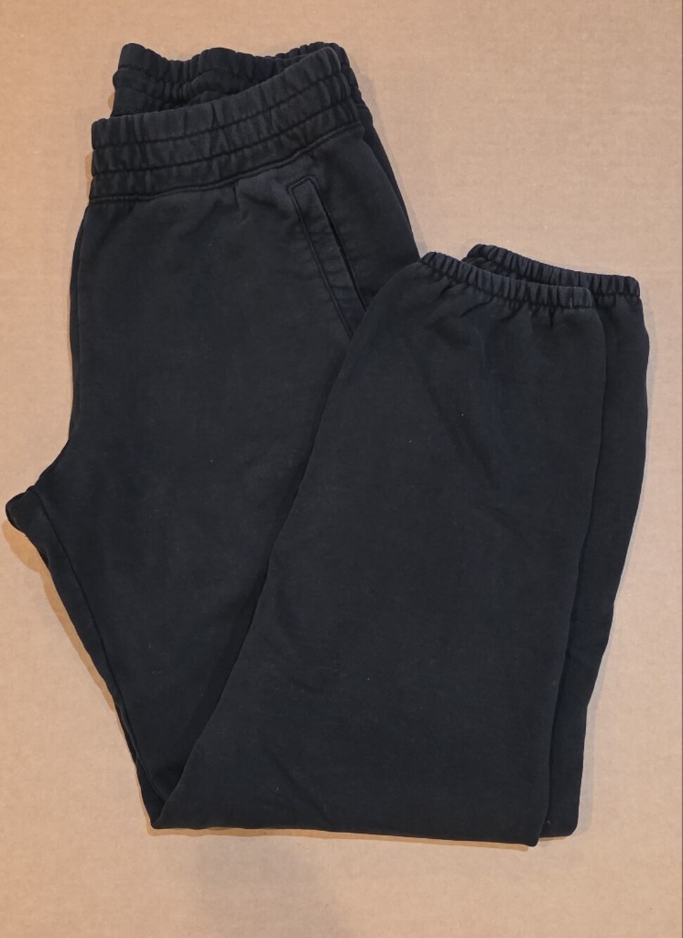 aerie Black Elastic Waist Jogger Pants